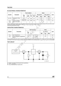 74LCX32MTR Datasheet Page 4