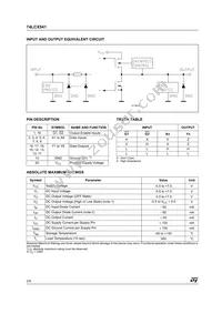 74LCX541TTR Datasheet Page 2