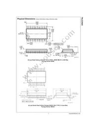 74LCX543MTCX Datasheet Page 8