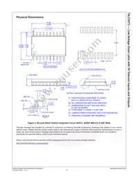 74LCX573MTCX Datasheet Page 10