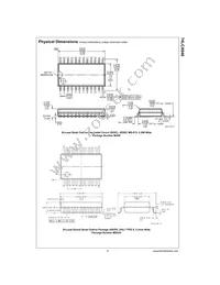 74LCX646MSAX Datasheet Page 9