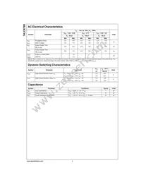 74LCX760MTC Datasheet Page 5