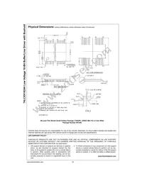 74LCXH16244MTDX Datasheet Page 11