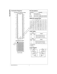 74LCXH16245MTDX Datasheet Page 3