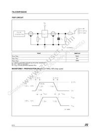 74LCXHR162245TTR Datasheet Page 6