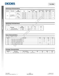 74LV00AT14-13 Datasheet Page 4