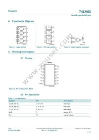 74LV03D Datasheet Page 2