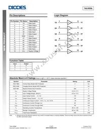 74LV05AT14-13 Datasheet Page 2