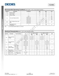 74LV06AT14-13 Datasheet Page 3