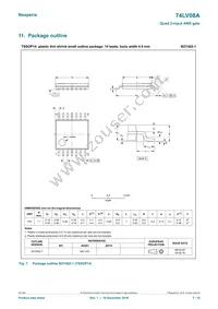 74LV08APWJ Datasheet Page 7