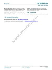 74LV08D-Q100 Datasheet Page 11