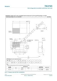 74LV123D/AUJ Datasheet Page 19