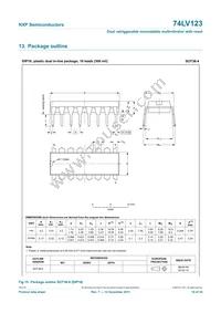 74LV123N Datasheet Page 16