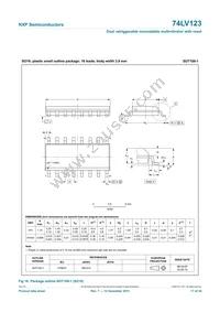 74LV123N Datasheet Page 17