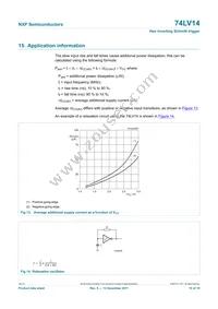 74LV14N Datasheet Page 10