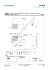 74LV14N Datasheet Page 15