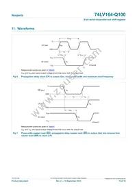 74LV164BQ-Q100X Datasheet Page 10