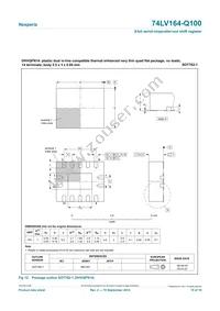 74LV164BQ-Q100X Datasheet Page 15