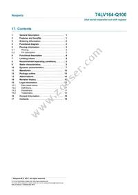 74LV164BQ-Q100X Datasheet Page 19