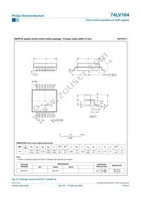 74LV164N Datasheet Page 16