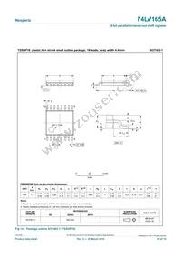 74LV165AD Datasheet Page 15