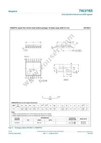 74LV165D/AUJ Datasheet Page 16