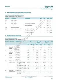 74LV17APWJ Datasheet Page 4