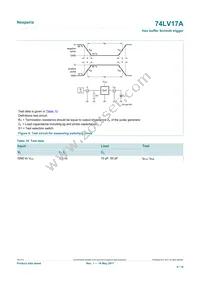 74LV17APWJ Datasheet Page 9