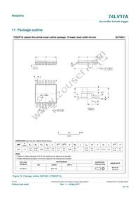 74LV17APWJ Datasheet Page 10