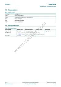 74LV1T04GXH Datasheet Page 11