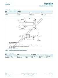 74LV245APWJ Datasheet Page 9