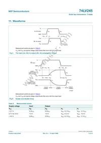 74LV245N Datasheet Page 7