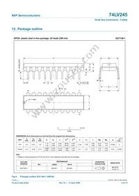 74LV245N Datasheet Page 9