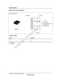 74LV2GT04AUSE-E Datasheet Page 4