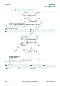 74LV32APWJ Datasheet Page 6