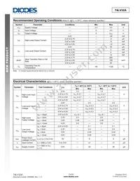 74LV32AT14-13 Datasheet Page 3