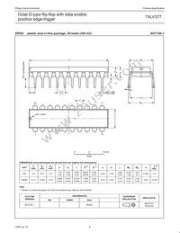 74LV377D Datasheet Page 8