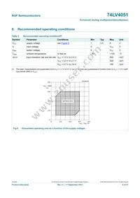 74LV4051N Datasheet Page 6