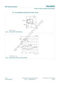 74LV4051N Datasheet Page 10