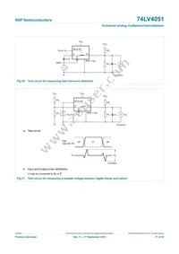 74LV4051N Datasheet Page 17