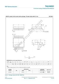 74LV4051N Datasheet Page 21