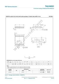 74LV4051N Datasheet Page 22