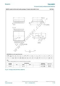 74LV4051PW/AUJ Datasheet Page 17