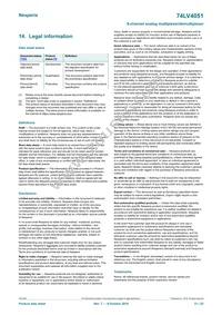 74LV4051PW/AUJ Datasheet Page 21