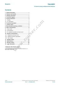 74LV4051PW/AUJ Datasheet Page 22