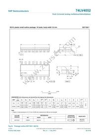 74LV4052N Datasheet Page 20