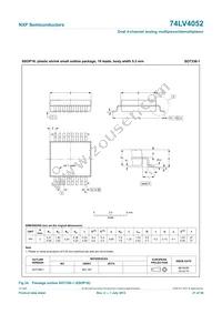 74LV4052N Datasheet Page 21