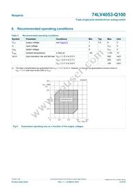 74LV4053BQ-Q100X Datasheet Page 6