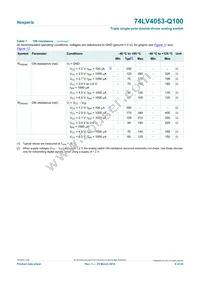 74LV4053BQ-Q100X Datasheet Page 9