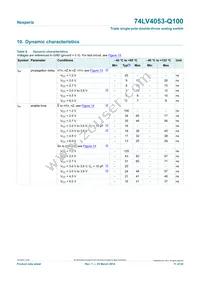 74LV4053BQ-Q100X Datasheet Page 11